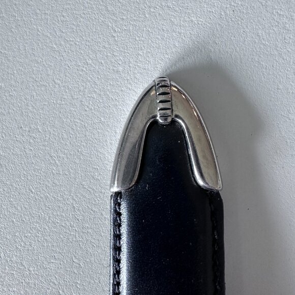 Vintage 80's/90's Southwest Western Belt - Black - Picture 4 of 10